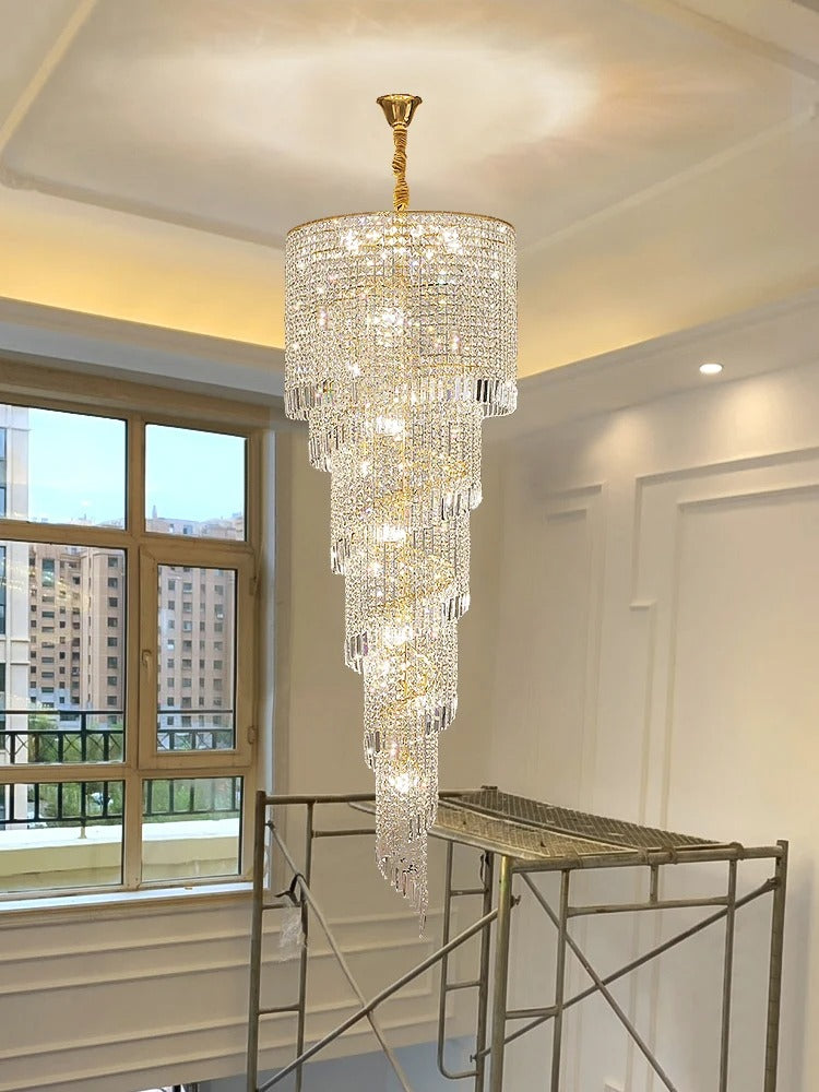 Ardmore Staircase Chandelier For Modern Living Spaces