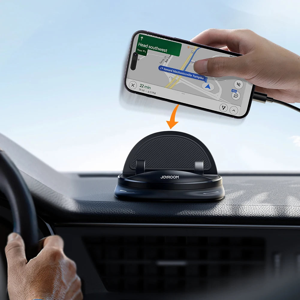 Soporte para teléfono de coche AeroMount 360 grados para tablero o ventilación