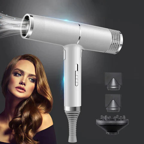 NovaFlow Pro Ionic fén na vlasy poskytuje rychlé sušení, ultra lehký