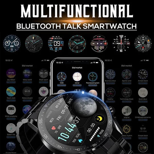 AstraGlide Pro Wellness Smartwatch con Monitoraggio Continuo