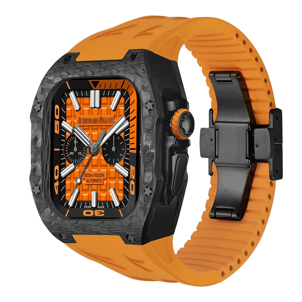 Novex Karbonfibersett for Apple Watch Ultra Retrofit-etui
