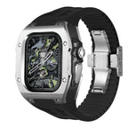 AeroNova Apple Watch Ultra Titanium Case With Fluororubber Band