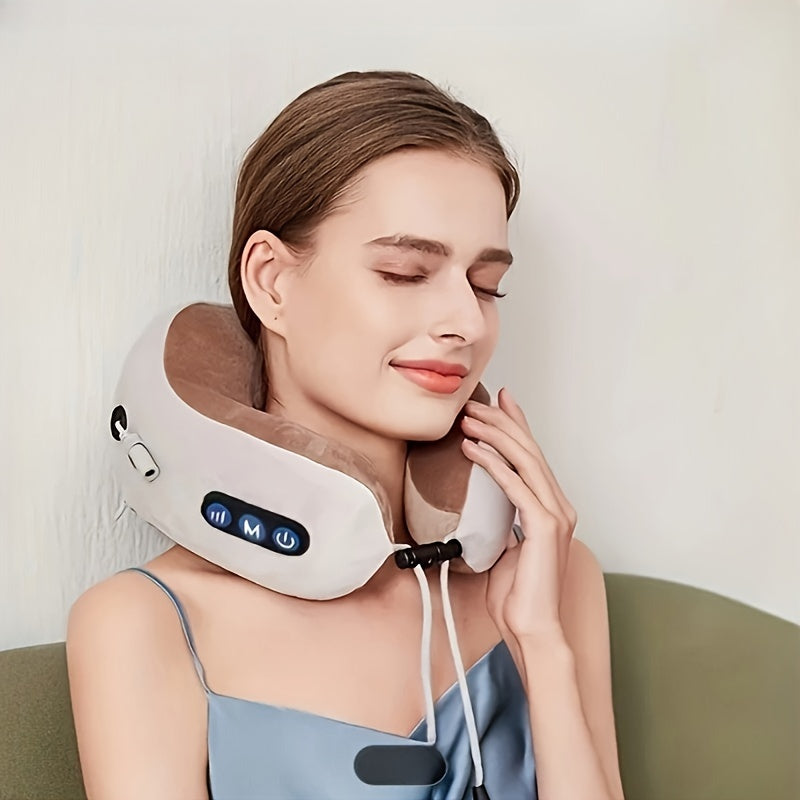NovaRest U-Shaped Neck Pillow For Travel And At-Home Comfort
