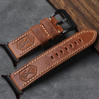 Ardentora Leather Band With Vintage Look For Samsung Watch Ultra