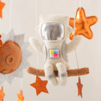 Minimalist Wooden Baby Crib Mobile with Arm