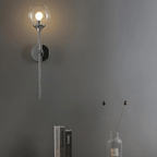 Nástěnné lampy kolekce Maren s leštěným kovovým povrchem