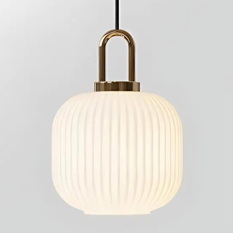 Lampada a sospensione Liora dalla collezione Glass Stone per spazi interni