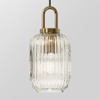 Liora Pendant Lighting From Glass Stone Collection For Indoor Spaces