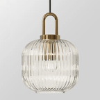 Liora Pendant Lighting From Glass Stone Collection For Indoor Spaces