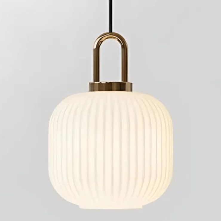Liora Pendant Lighting From Glass Stone Collection For Indoor Spaces