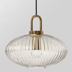 Liora Pendant Lighting From Glass Stone Collection For Indoor Spaces