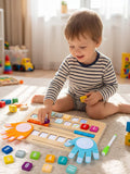 Kids Wooden Math Board – Interactive Counting and Number Learning Toy
