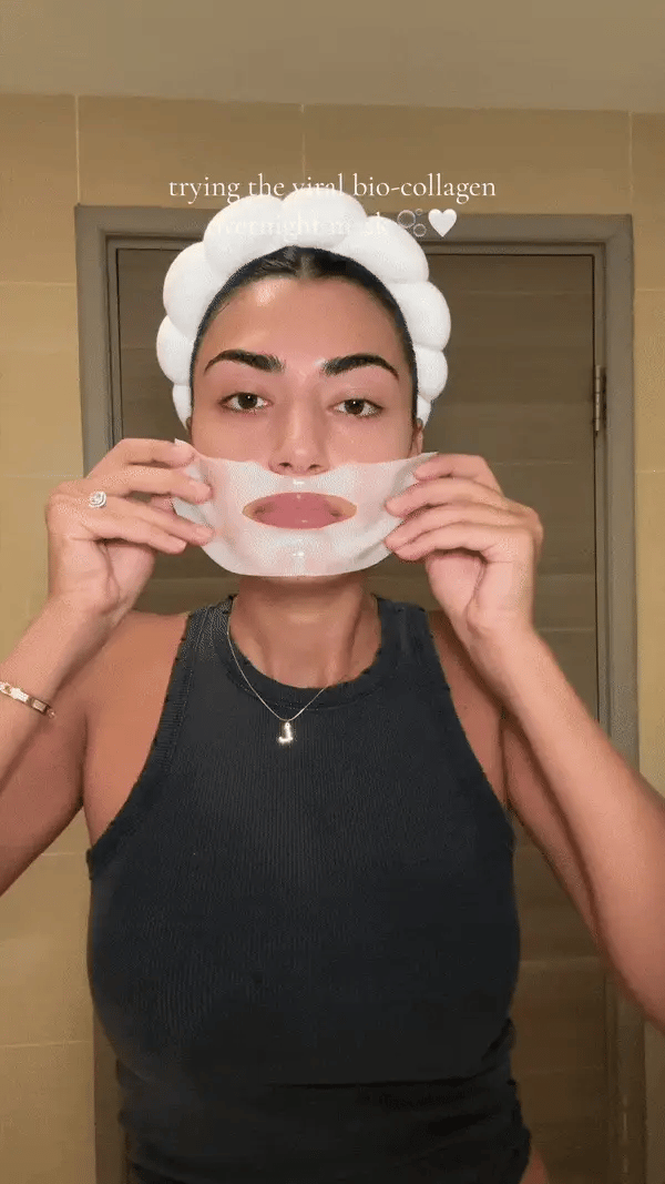 Mascarilla NysaGlow Bio-Colágeno para Hidratación y Luminosidad Diarias