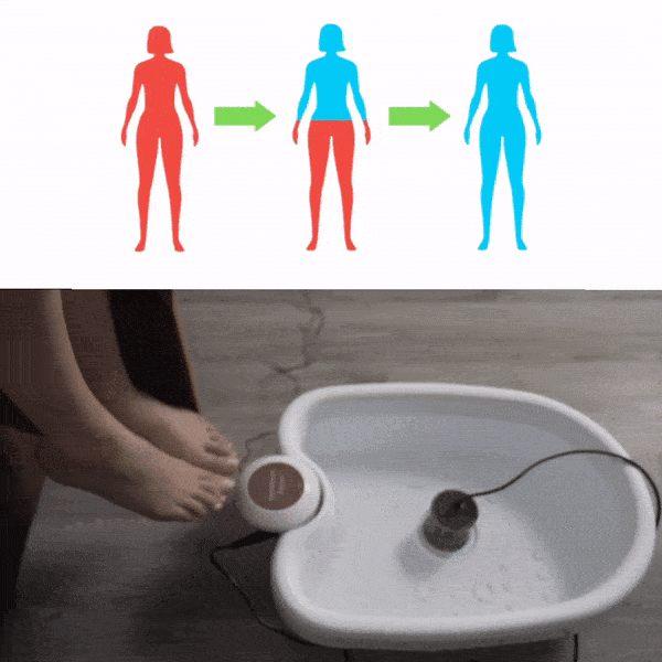 VitaPulse Home Ionic Foot Spa per il Ringiovanimento Quotidiano