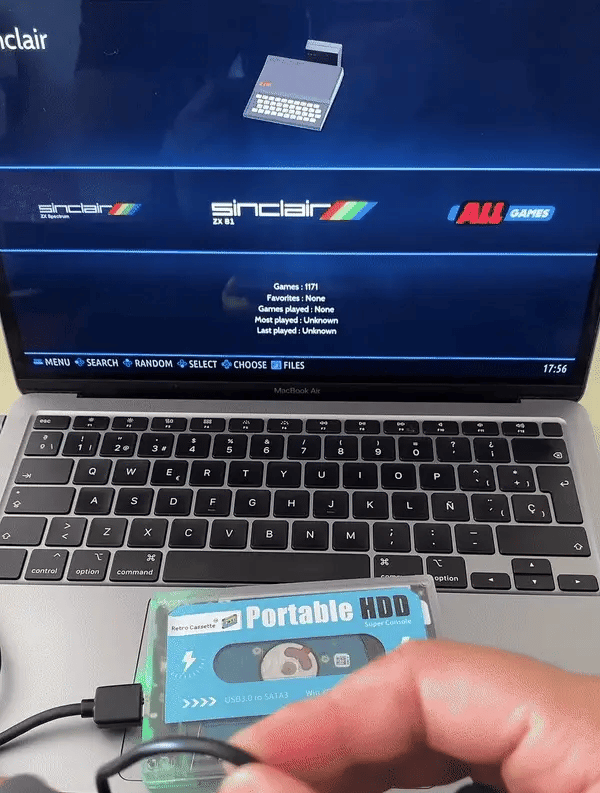 Konsol Retro Aurora Dengan 110000 Permainan Pra-muat Sedia Untuk Digunakan