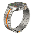 Tali Jam Apple Veralis Titanium Dengan Klip Hipoalergenik