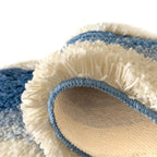 Marisyl Coastal Wave Tufted Rug Non Slip Floor Accent