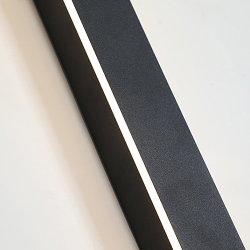 Nyx Black LED Finish Edition Linear Wall Light Outdoor