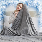 ChillQuilt Kühlende Decke Atmungsaktiv Leicht Für Heiße Schläfer