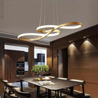 Nordische stijl plafondlamp met Aeronis legering hanglamp kroonluchter