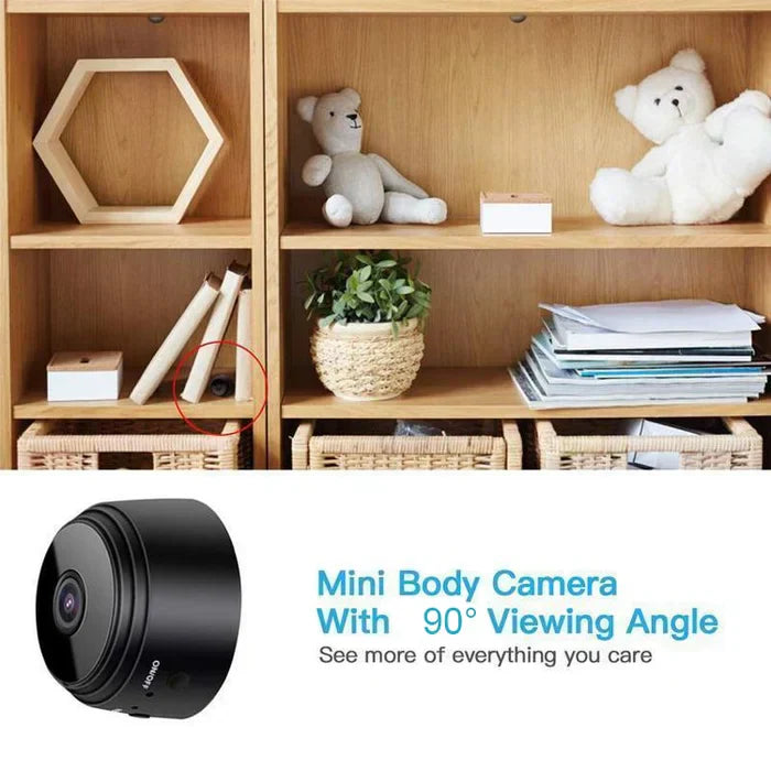 Nextri 1080P Wireless Camera With Magnetic Feature For Home Office Use