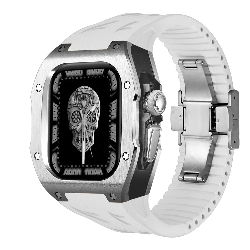 AstraGuard Titanium Case With Fluor Rubber Strap For Apple Watch Ultra
