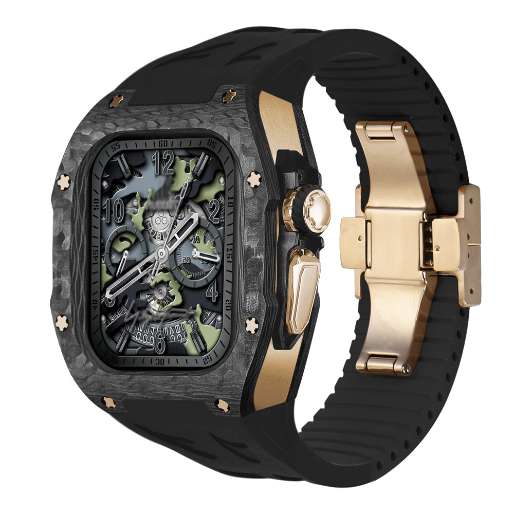 Novex Karbonfibersett for Apple Watch Ultra Retrofit-etui