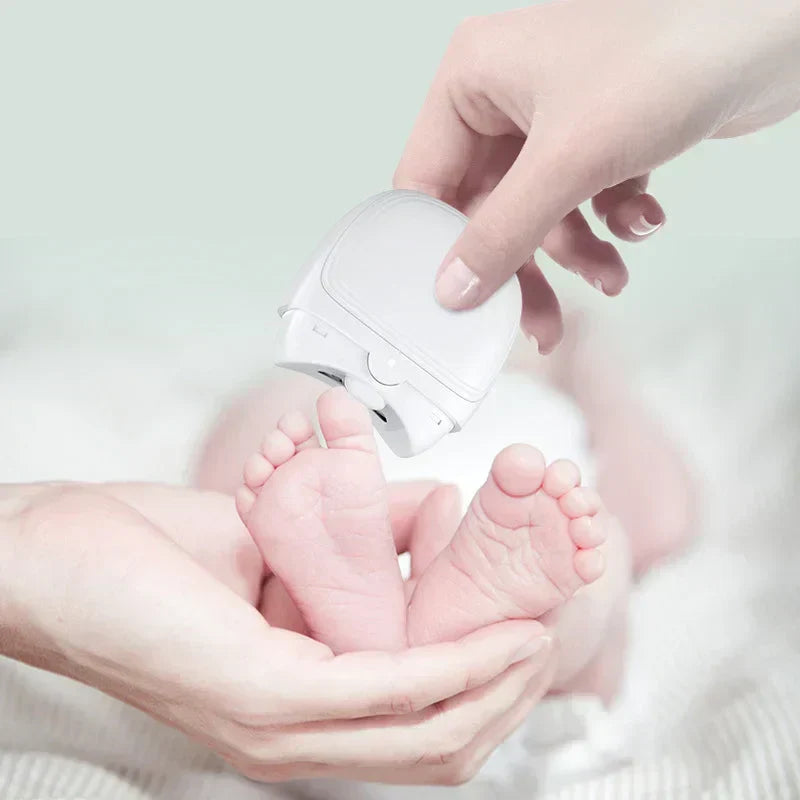 Coupe-ongles électrique avec coupe automatique et polissage pour tous les âges