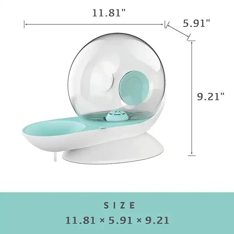 2.8L Fresh Flow Pet Water Fountain For Cats And Dogs