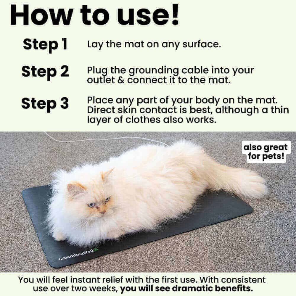 Grounding Earthing Mat for Relaxation and Daily Wellness
