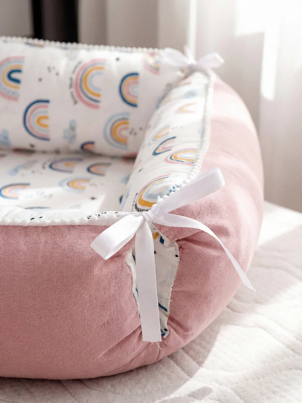 Extra-Long Baby Sleep Pod with Cervical Pillow