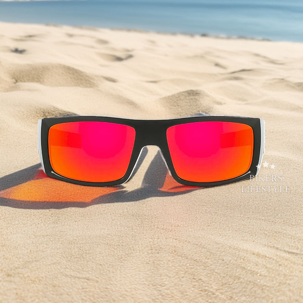 Occhiali da sole SkullGuard con lenti polarizzate per appassionati di attività all'aperto