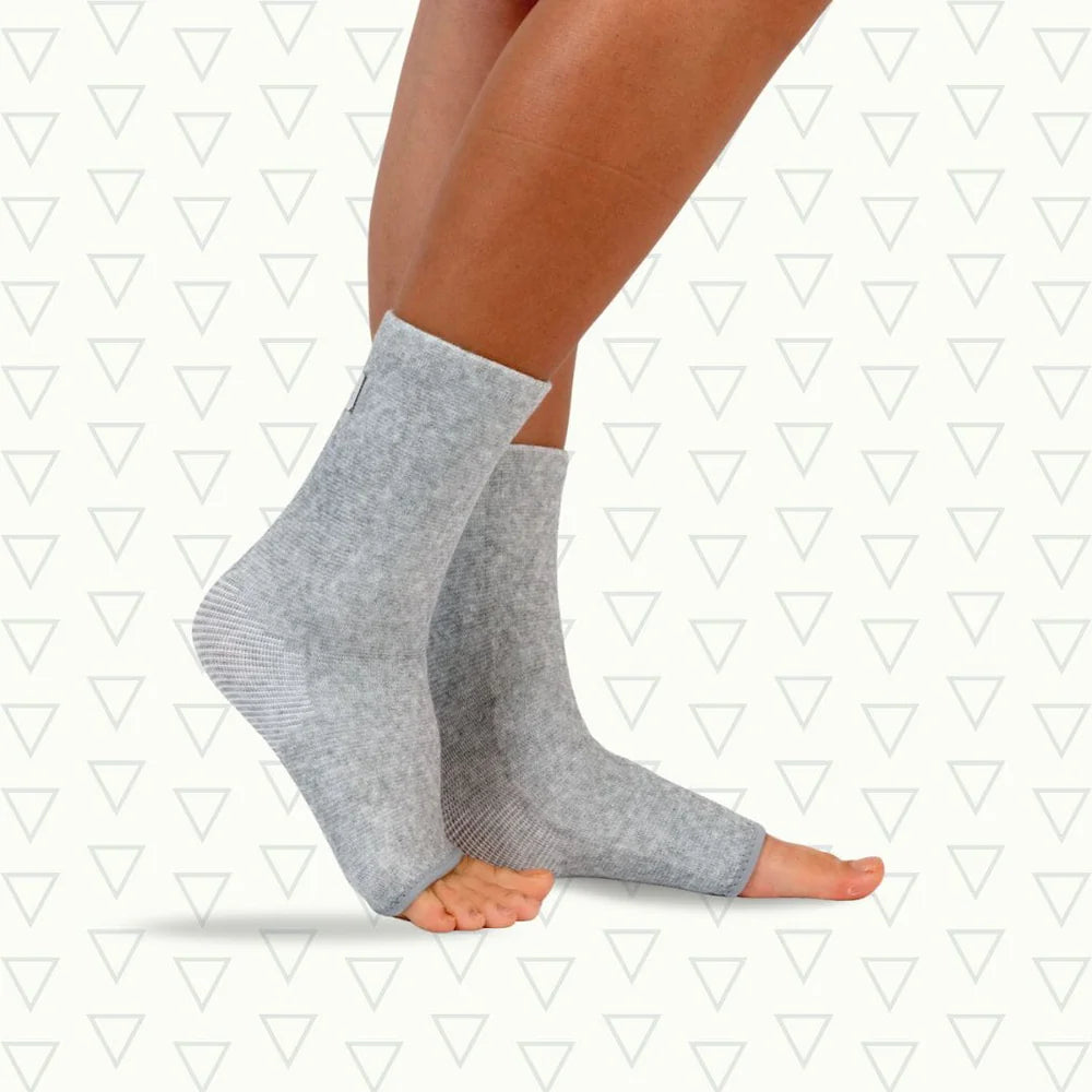 Comfort Bamboo Foot Sleeves for Daily Foot Support and Relief