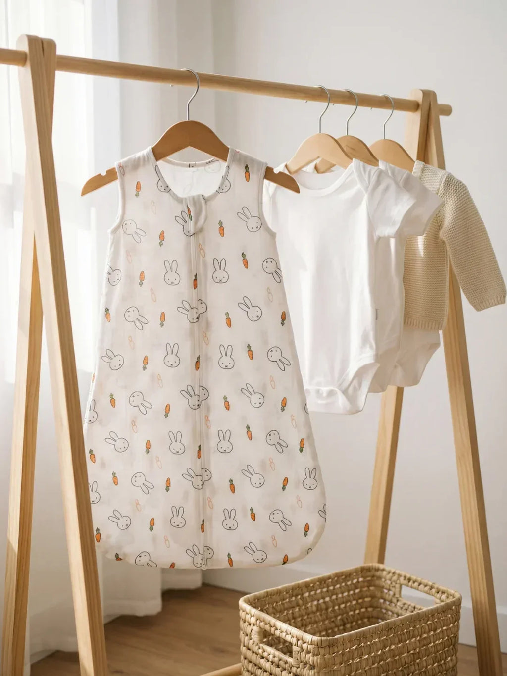 Breathable Bamboo and Cotton Baby Sleep Sack