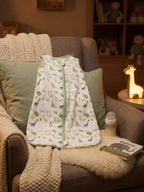 Ultra-Soft Cotton Baby Sleeping Bag with 2-Way Zip