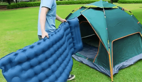 Colchón Inflable Portátil para Camping y Aventuras al Aire Libre