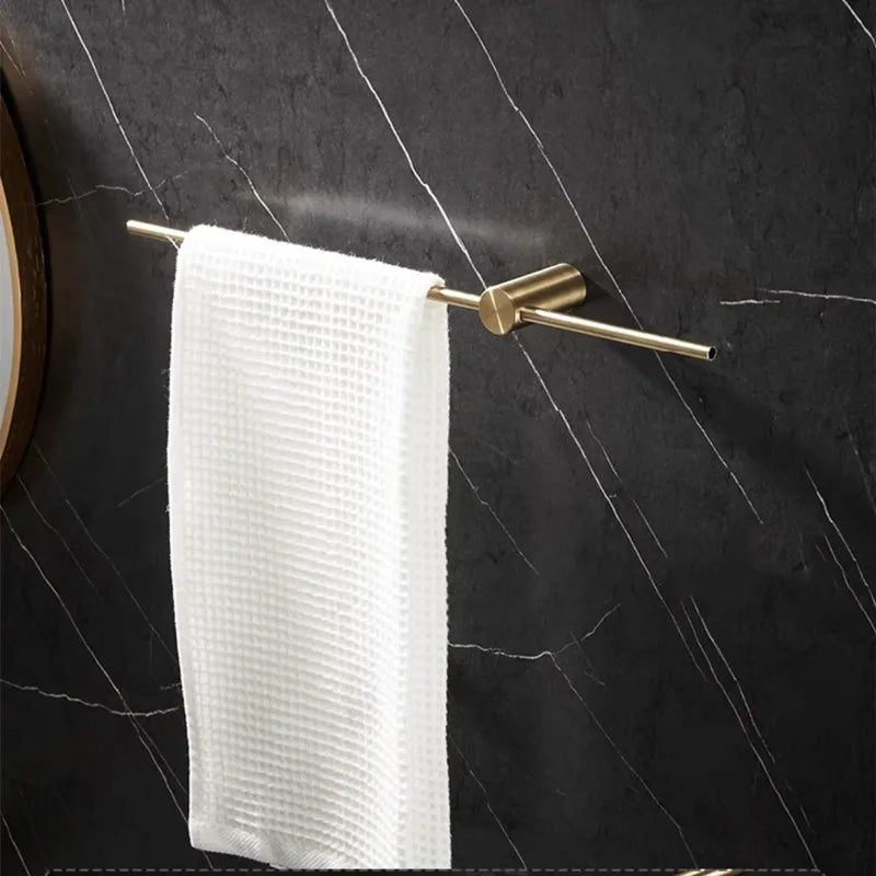 NovaLuxe Modern Bathroom Towel Bar With Sleek Finish
