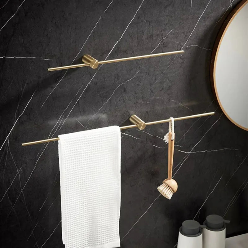NovaLuxe Modern Bathroom Towel Bar With Sleek Finish