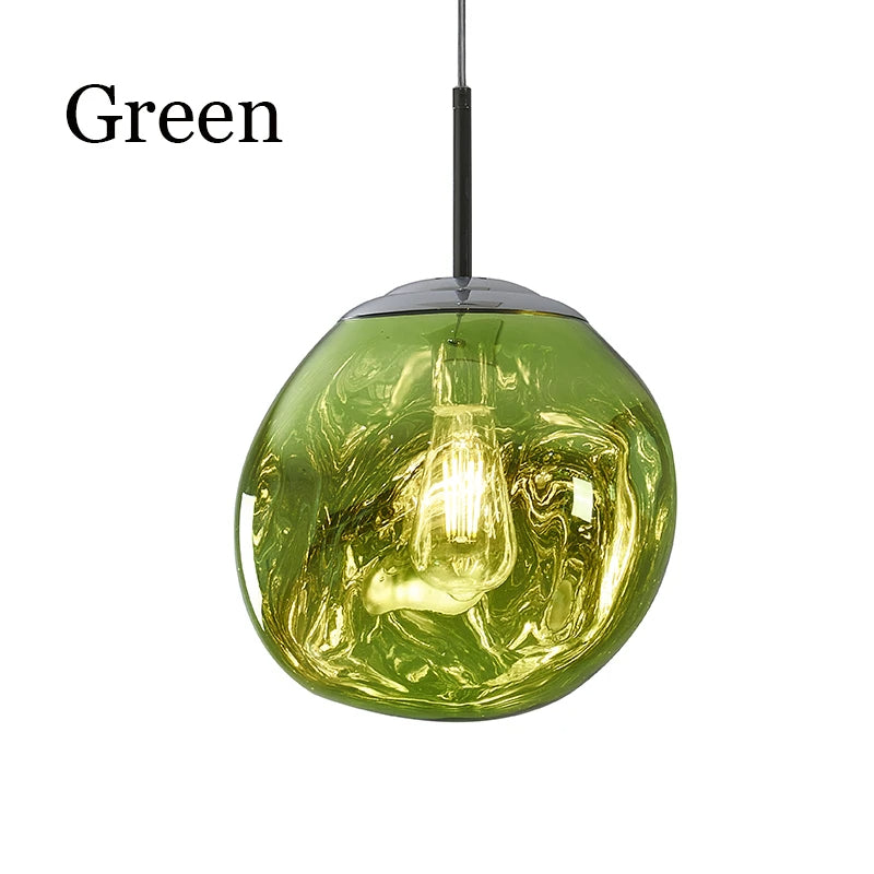 NovaLume Lava Glow LED Sarkıt Lamba Modern Oturma Odaları İçin