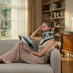 Collar Inflable para Cuello con Sistema de Aire de Ocho Cámaras y Estiramiento Ergonómico de 26 Grados