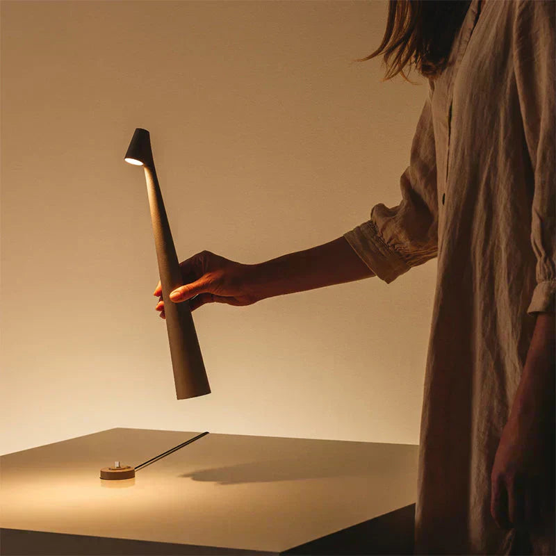 Nordic Cordless Reading Table Lamp For Cozy Ambience And Ambient Glow