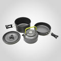 Leichtes Camping-Kochset aus Aluminium für Outdoor-Abenteuer