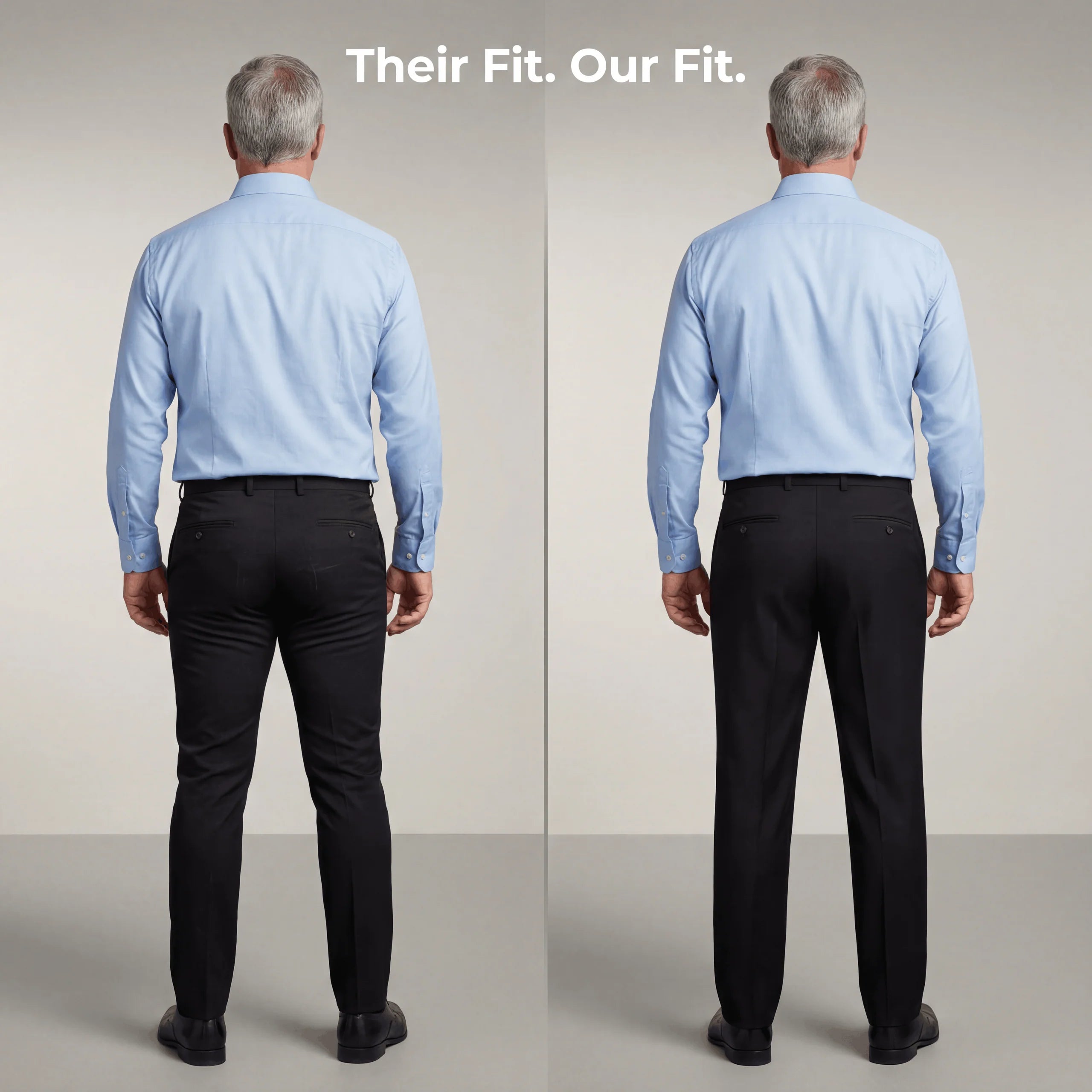 FormaFlex Precision Trousers – Wrinkle-Resistant 4-Way Stretch Dress Pants