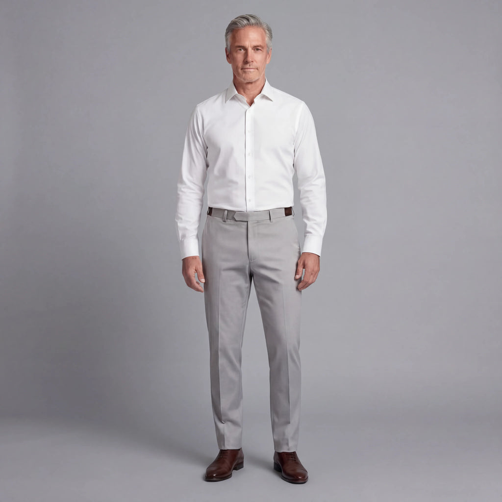 FormaFlex Precision Trousers – Wrinkle-Resistant 4-Way Stretch Dress Pants