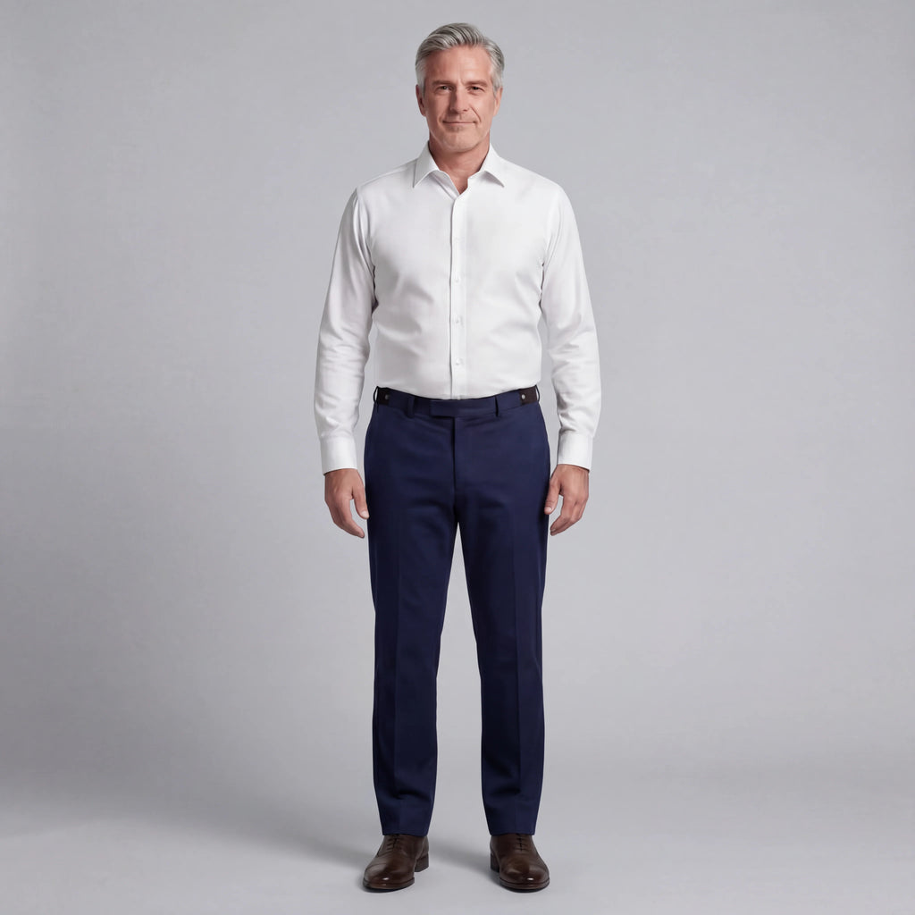 FormaFlex Precision Trousers – Wrinkle-Resistant 4-Way Stretch Dress Pants