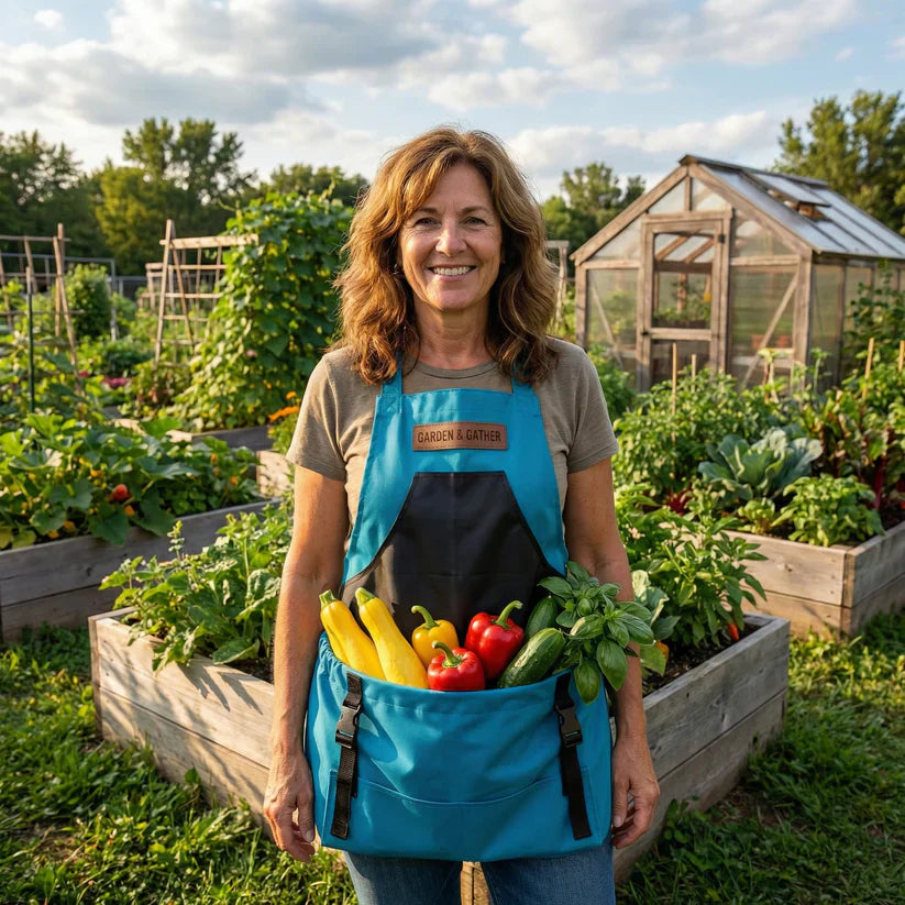 Wearable Harvest Carrier for Comfortable Garden Harvesting