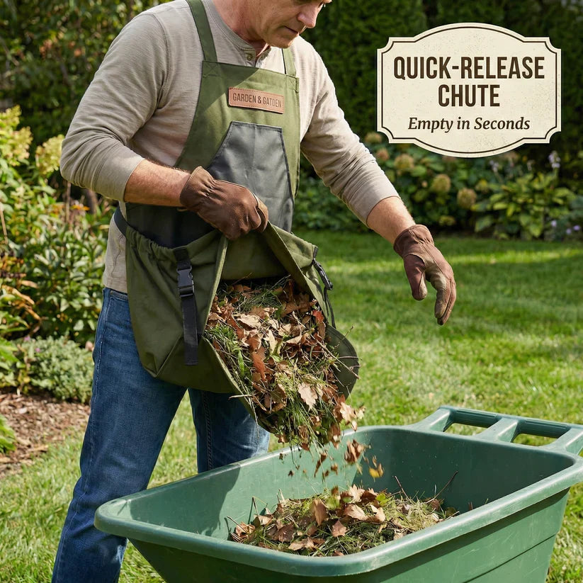 Wearable Harvest Carrier for Comfortable Garden Harvesting