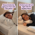 Cuscino per il sonno di bellezza con federa in raso