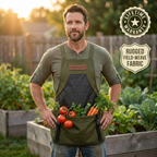 Wearable Harvest Carrier for Comfortable Garden Harvesting