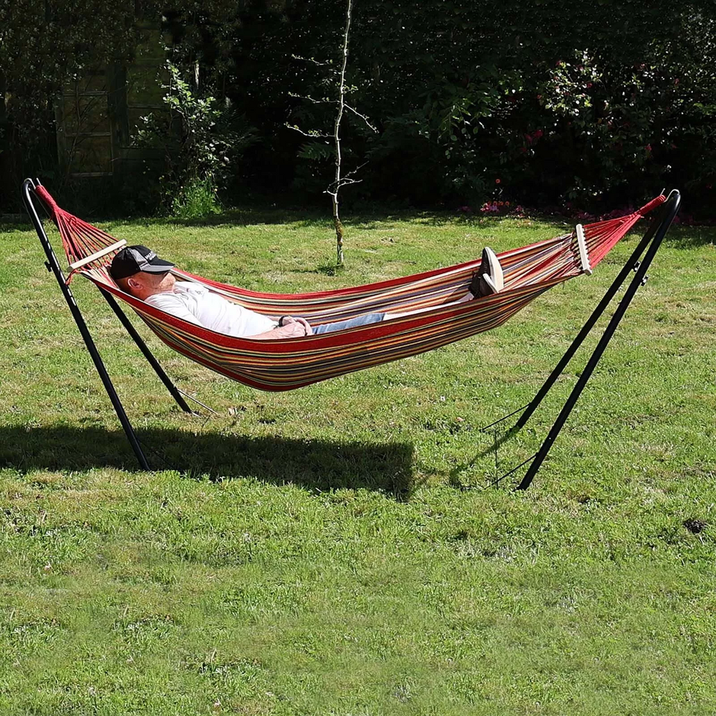 Rede para Casais para Jardim com Capacidade de 200 Kg e Relaxamento